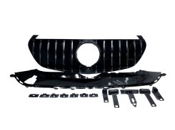 Решетка радиатора GT Chrome Black для Mercedes-Benz EQC-Class N293 2019–2023