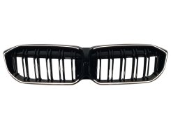 Ноздри Черный глянец LED (Iconic Glow) 2bar для BMW 3 Series G20 / G21 2022–2024