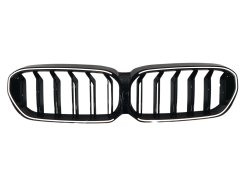 Ноздри Черный глянец LED (Iconic Glow) 2bar для BMW 5 Series G30 / G31 2020–2023