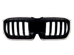 Ноздри LED (Iconic Glow) Черный глянец на BMW X1 U11 2022-2026 года