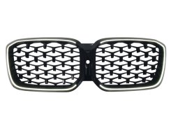 Ноздри Черный глянец LED (Iconic Glow) Diamond для BMW X3 G01 2022–2024