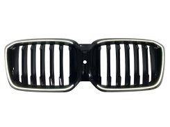 Ноздри Черный глянец LED (Iconic Glow) 1bar для BMW X3 G01 2022–2024