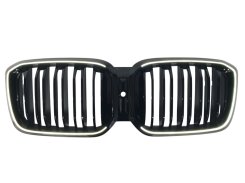 Ноздри Черный глянец LED (Iconic Glow) 2bar для BMW X3 G01 2022–2024