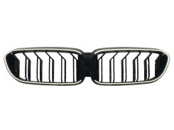 Ноздри Черный глянец LED (Iconic Glow) Old to New для BMW 5 Series G30 / G31 2017–2020