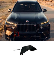 Накладки для бампер (заглушка крюка переднего бампера) на BMW X7 G07 2022–2026