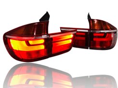 Задние фонари (Европа) Стопы ПОВРЕЖДЕННЫЕ №1 на BMW X5 E70 2010-2013 года