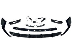 Губа (переднего бампера) + Led ДХО для BMW X5 G05 2023–2025