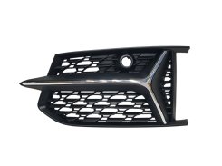 Решетки в бампер (Black & Chrome) S-Line LH для Audi A6 C8 2018–2022