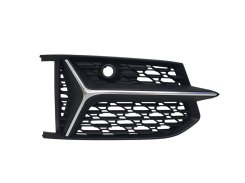 Решетки в бампер (Black & Silver) S-Line RH для Audi A6 C8 2018–2022