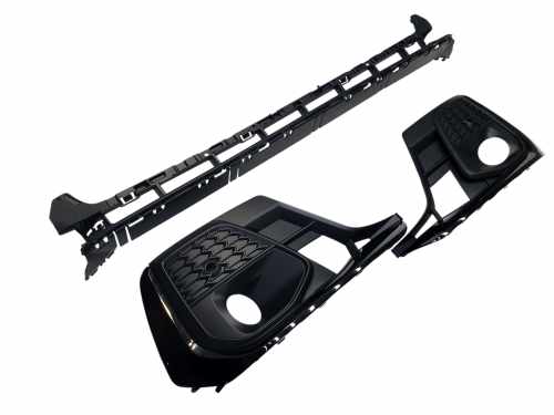 Решітки в бампер Full Black для Audi A8 D5 2021–2026