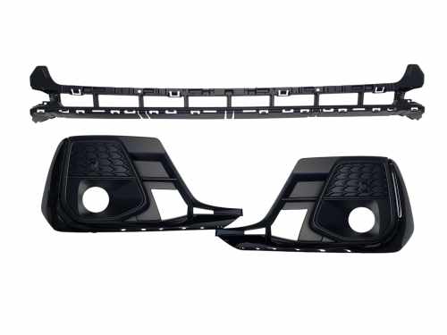 Решітки в бампер Full Black для Audi A8 D5 2021–2026