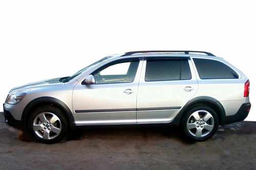 Вітровики Skoda Octavia II A5 2006-2013, універсал, HIC (4 шт)