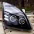 Передні фари чорні RP для Toyota Land Cruiser 120 Prado 2002-2009 — фото 5