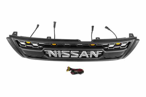 Решётка радиатора (OffRoad) Nissan Patrol Y61 1997-2001, GBT