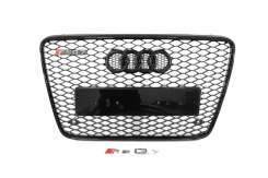 Передня решітка RSQ-Style Audi Q7 2005-2015, чорна, GT Tuning