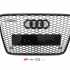 Передняя решетка RSQ-Style Audi Q7 2005-2015, черная, GT Tuning — фото 1