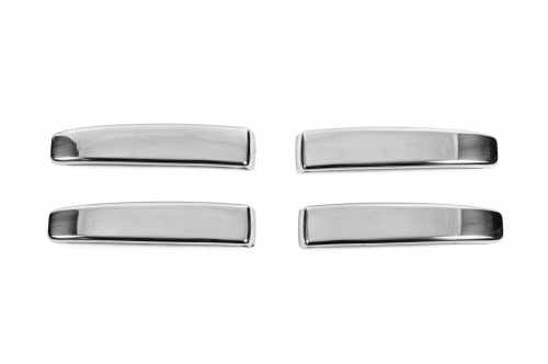 Накладки на ручки дверей Citroen Jumper X250 2007-2025, нержавіюча сталь, Carmos
