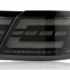 Задні ліхтарі чорні LED стиль ZW для Toyota Camry V40 2006-2011 — фото 2