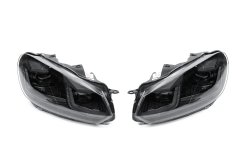 Передні фари Golf 7 Style Black Volkswagen Golf 6 2008-2014, без блоків керування, GBT (2 шт)