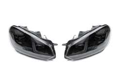 Передні фари Golf 7 Style Black Volkswagen Golf 6 2008-2014, без блоків керування, GBT (2 шт)