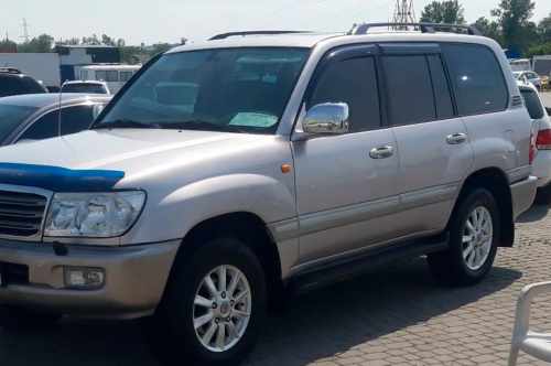 Вітровики Toyota Land Cruiser 100 1998-2007, HIC (4 шт)