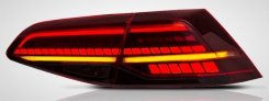Задние LED фонари (красные) для Golf 7 2014-