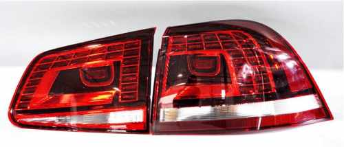 Задні ліхтарі LED червоні темні RSU для Volkswagen Touareg NF 2010-2017
