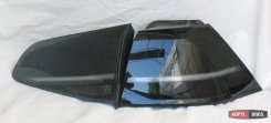 Задні ліхтарі стиль 7.5 чорні для Volkswagen Golf 7 2012-2020