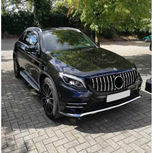 Передняя решетка GT Panamericana Mercedes GLC coupe C253 2015-2019, Cixtai