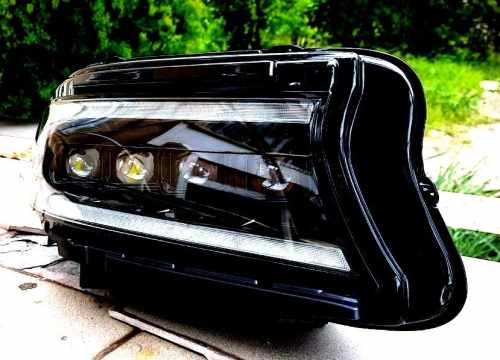Передні фари FULL LED стиль CP для Dodge Charger 2015+