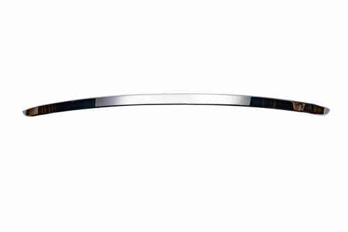 Накладка на задній бампер 2011-2013 Volkswagen Jetta 2011-2013, нержавіюча сталь, Carmos