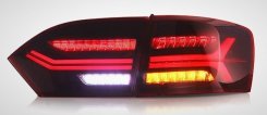 Задние светодиодные LED фонари для Volkswagen Jetta Mk6 2012-2015