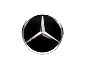 Логотипи Chrome скляний (муляж дистроніка) на Mercedes-Benz CLS-Class C218 2011-2014 року.