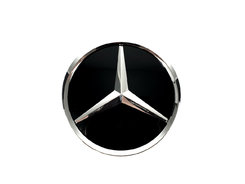 Логотипи Chrome скляний (муляж дистроніка) на Mercedes-Benz CLS-Class C218 2011-2014 року.