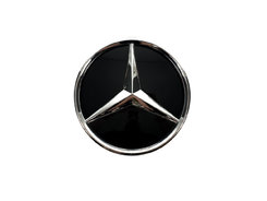 Логотипи Chrome скляний (муляж дистроніка) 3D на Mercedes-Benz S-Class Coupe C217 2015-2017 року