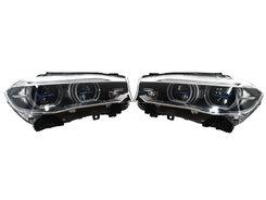 Передні фари Full Led Adaptive (стиль BMW Laser) на BMW X5 F15 2013-2018 року