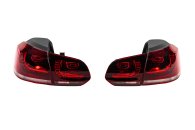 Задні LED ліхтарі Volkswagen Golf 6 2008-2014, GBT (2 шт)