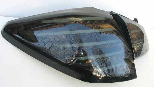 Задні ліхтарі світлодіодні LED тонированый хром BR9 для Subaru Outback 2009-2014