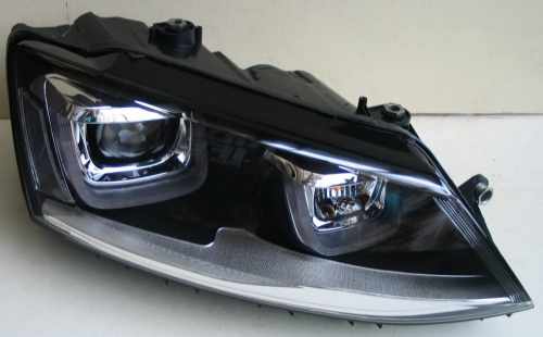 Передние светодиодные фары с DRL для VW Jetta MK 6 Mk6 2011+ (UU стиль)