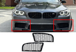 Решітка в бампер (під М5 бампер) на BMW 5 Series F10/F11 2010-2017 року