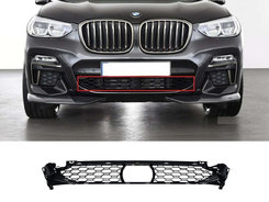 Решітка в бампер середня (під радар) M-Paket на BMW X3 G01 2018-2022 року