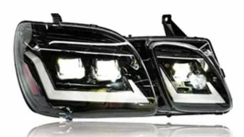 Передні фари Full LED чорні ZW для Lexus LX470 1998+