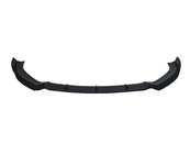 Губа (переднього бампера) Чорний глянець (V3) на AUDI A3 8V 2016-2020 року