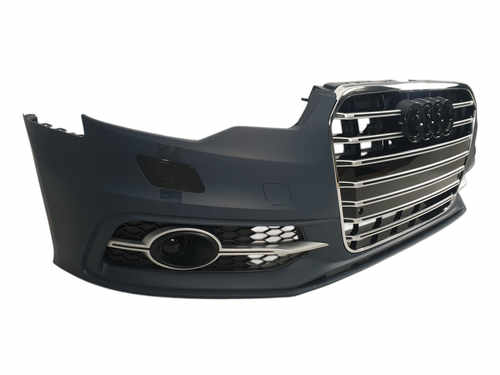 Передній бампер (S-Line) V2 на AUDI A6 C7 2011-2014 року