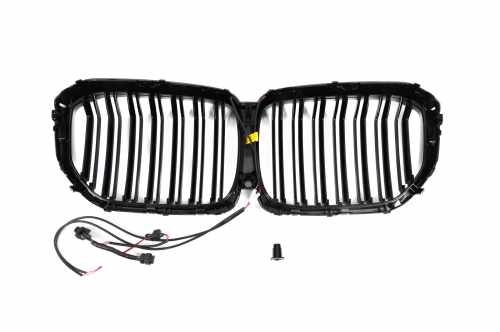 Ніздрі BMW M-Look LED (чорний глянець) BMW X5 G05 2019-2022, GBT
