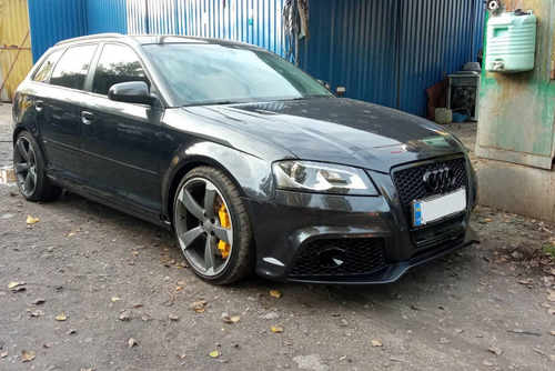 Передній бампер ( в стилі RS3 ) на AUDI A3 8P 2008-2012 року
