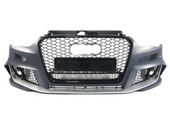 Передній бампер ( в стилі RS3 під туманки ) на AUDI A3 8V 2012-2016 року