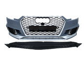 Передній бампер ( в стилі RS4 без радарів V2 ) на AUDI A4 B9 2015-2019 року