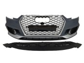 Передній бампер ( в стилі RS4 без радарів V3 ) на AUDI A4 B9 2015-2019 року