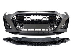 Передній бампер ( в стилі RS6 ) Avant на AUDI A6 C8 2018-2023 року